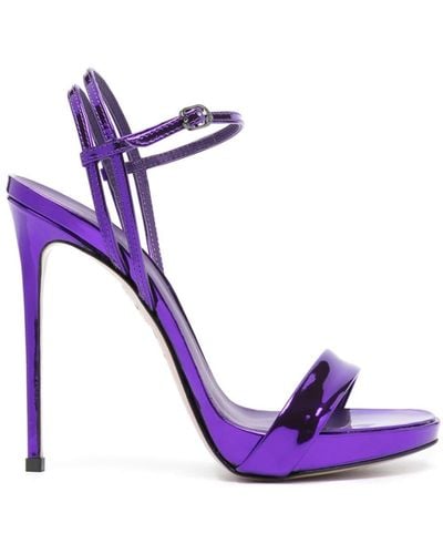 Le Silla Guen 120mm Open-toe Sandals - Purple