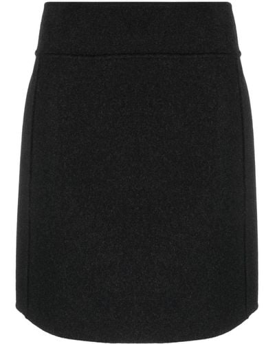 Max Mara Wollen Rok - Zwart