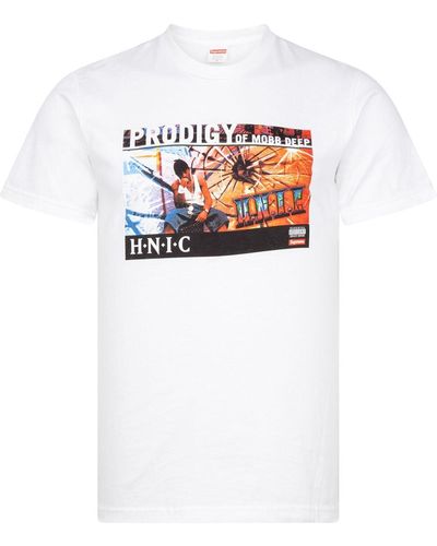Supreme X Prodigy 'hnic' T-shirt - Wit