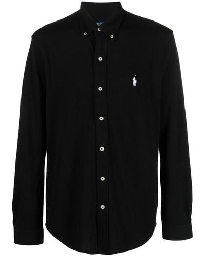 Polo Ralph Lauren Button-down Overhemd - Zwart