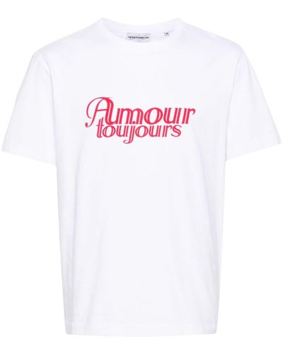 Carne Bollente Amour Toujours Cotton T-shirt - White