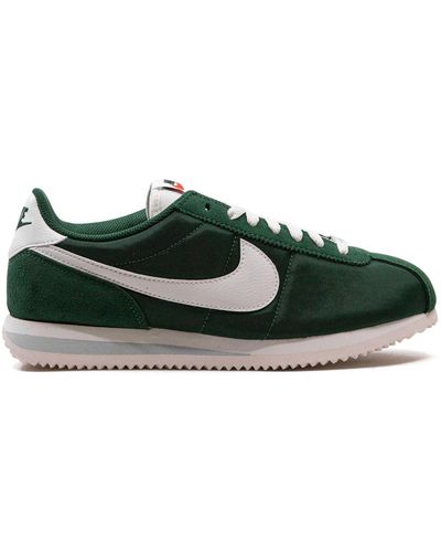 Nike Cortez Suede Sneakers - Green
