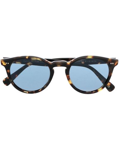 Oliver Peoples Romare Round-frame Sunglasses - Blue