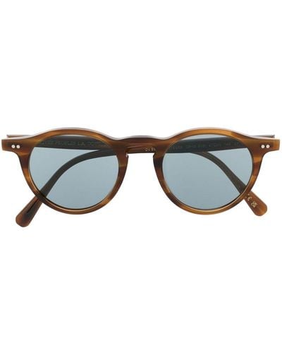 Oliver Peoples Desmon Sun Round-frame Sunglasses - Blue