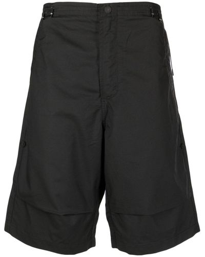 Maharishi Tiger-print Bermuda Shorts - Black