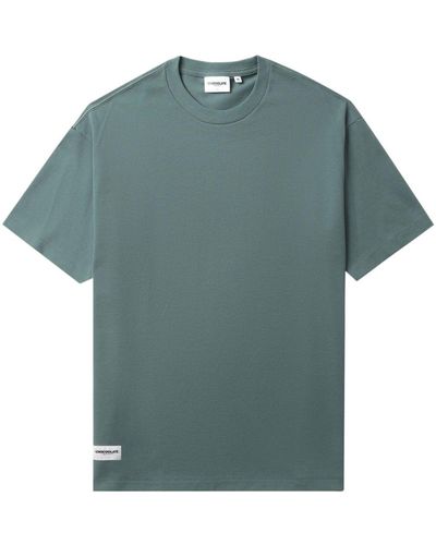 Chocoolate Logo-patch Cotton T-shirt - Green