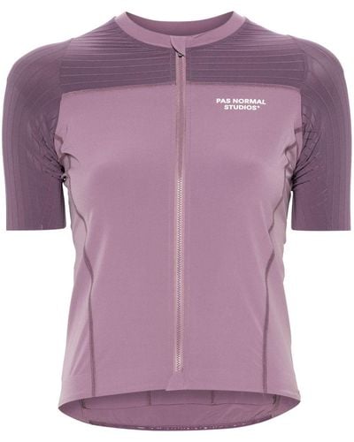 Pas Normal Studios Logo-print Lightweight Cycling Vest - Purple