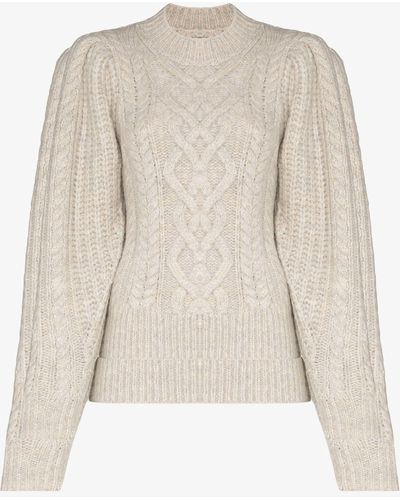 Isabel Marant Raith Cable-knit Sweater - Multicolor