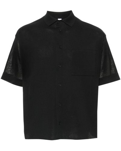 CFCL Tc Milan Ribbed Shirt - Black