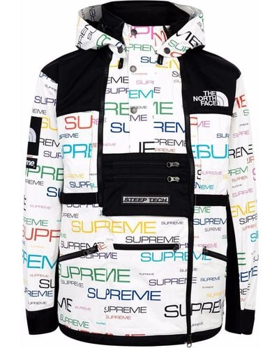 Supreme X The North Face Steep Tech Apogee Jacket - White