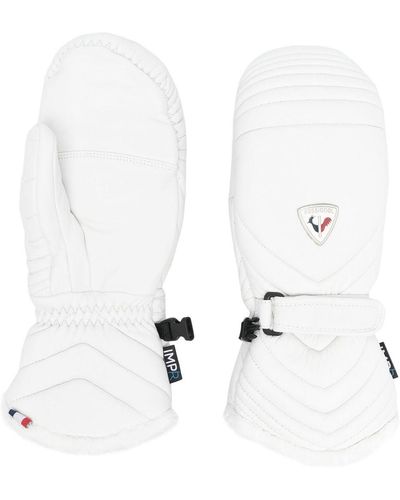 Rossignol Logo-patch Detail Ski Gloves - White