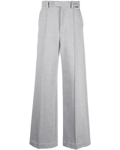 Vetements Molton Tailored Track Trousers - Grey