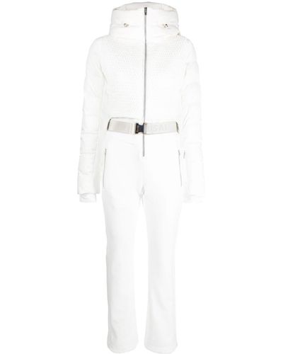 Fusalp Jumpsuit Met Capuchon - Wit