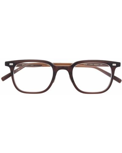 Eyevan 7285 トータスシェル 眼鏡フレーム - ブラウン