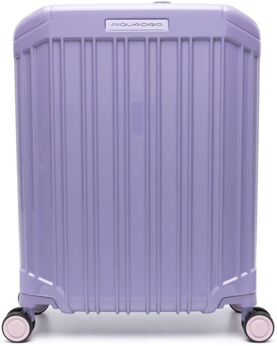 Piquadro Four-wheels Cabin Suitcase - Purple