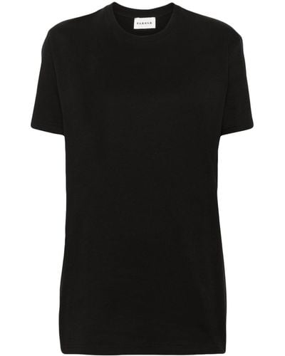 P.A.R.O.S.H. ロゴ Tシャツ - ブラック