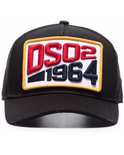 DSquared² Cappello da baseball con logo 1964 - Nero