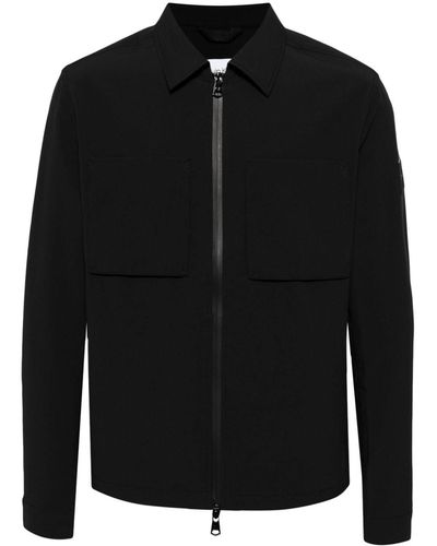 Calvin Klein Tech-Jacke mit Reißverschluss - Schwarz
