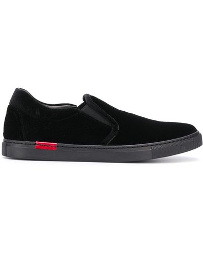 SCAROSSO Slip-on Sneakers - Zwart