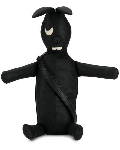 Rick Owens Bunny Shoulder Bag - Black