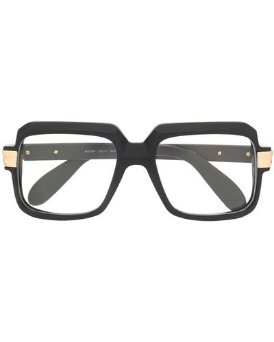 Cazal スクエア眼鏡フレーム - ブラック