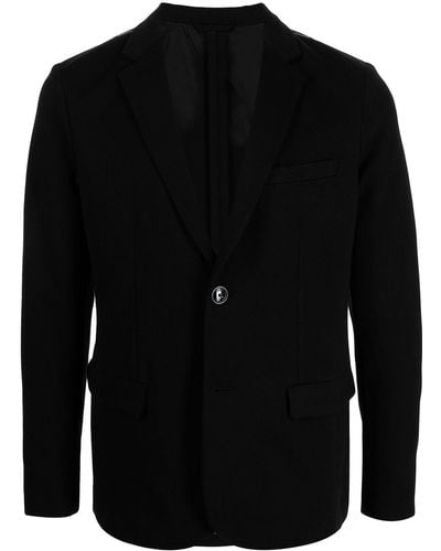 Emporio Armani シングルジャケット - ブラック