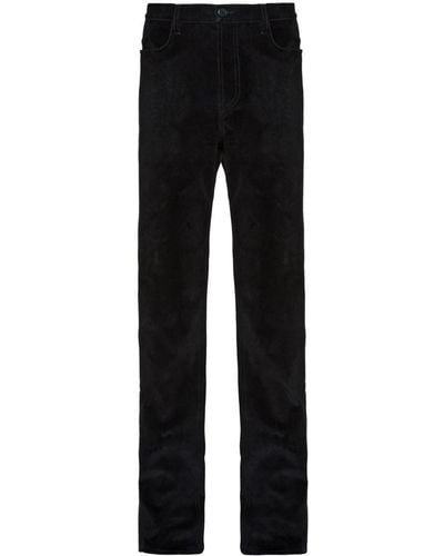 Prada Mid-rise Straight Jeans - Black