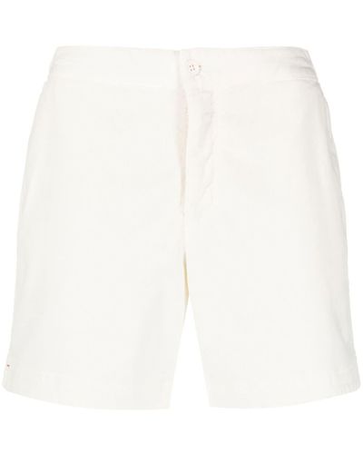 Orlebar Brown Chino-Shorts mit geradem Bein - Weiß