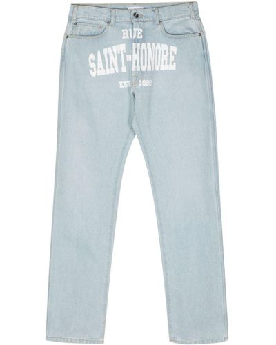 1989 STUDIO Saint Honore Straight Jeans - Blue