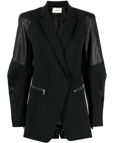 Coperni Biker Tailored Jacket - Black