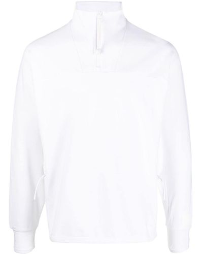 C.P. Company ジップディテール スウェットシャツ - ホワイト