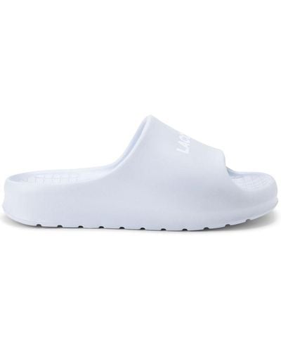 Lacoste Serve 2.0 Badslippers - Wit