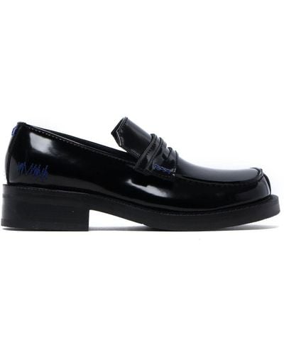 Adererror Patent-leather Loafers - Black