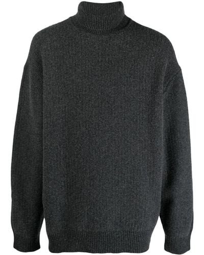 Filippa K Roll-neck Wool Sweater - Gray