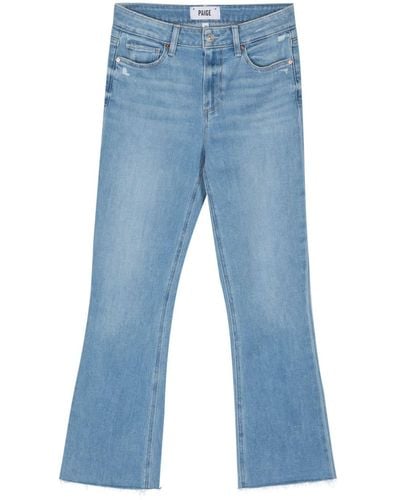 PAIGE Cropped Jeans - Blauw