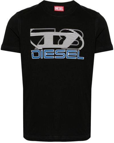DIESEL T-diegor-k74 T-shirt - Black