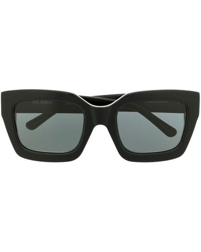 Linda Farrow X Attico Selma sunglasses - Noir