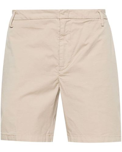 Dondup Buttoned Chino Shorts - Natural