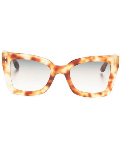 Isabel Marant Dresly Cat-eye Frame Sunglasses - Brown