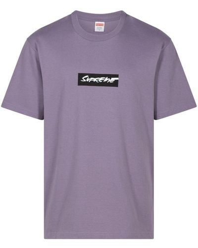 Supreme Futura Box Cotton T-shirt - Purple