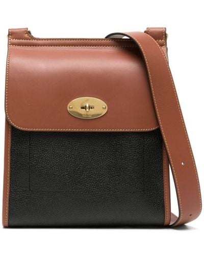 Mulberry Small Antony Leather Messenger Bag - Brown