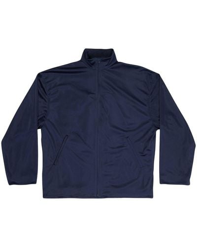 Balenciaga タートルネック ジャケット - ブルー