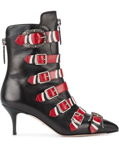 Gucci Buckle ankle boots - Noir