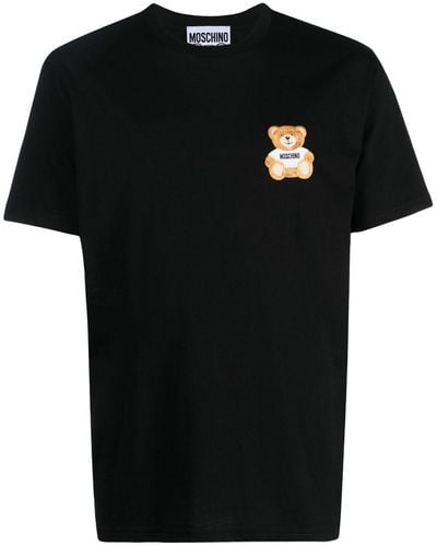 Moschino ロゴパッチ Tシャツ - ブラック