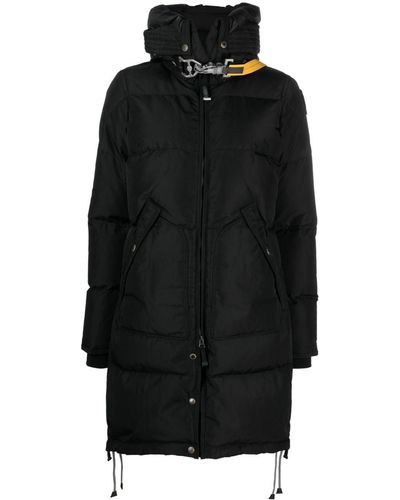 Parajumpers Buckle-embellished Quilted Hooded Jacket - Black