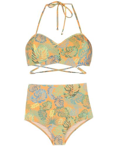 Amir Slama High Waist Bikini - Oranje