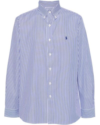 Polo Ralph Lauren Gestreept Overhemd - Blauw