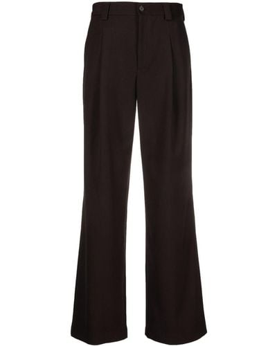 Closed Wool Blend Pleated Trousers - Black