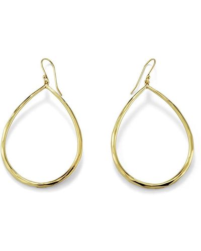 Ippolita 18kt Gold Large Teardrop Earrings - Metallic