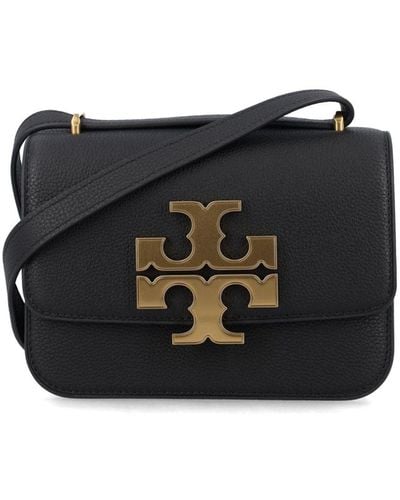 Tory Burch Small Eleanor Leather Shoulder Bag - Black
